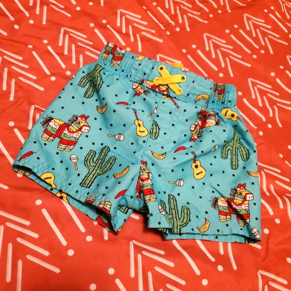 SOLD 18 mo Fiesta Swim Trunks